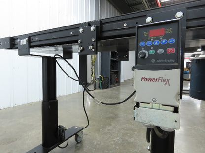 RL Craig RLC250-12-4 Low Profile Belt Conveyor 12"W x 48"L 115V Variable Speed