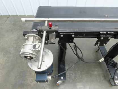RL Craig RLC250-12-4 Low Profile Belt Conveyor 12"W x 48"L 115V Variable Speed