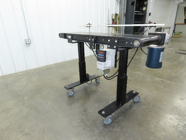 RL Craig RLC250-12-4 Low Profile Belt Conveyor 12"W x 48"L 115V Variable Speed