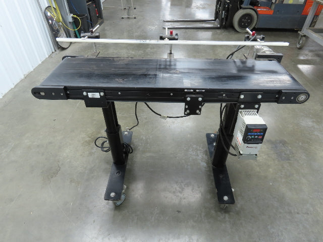 RL Craig RLC250-12-4 Low Profile Belt Conveyor 12"W x 48"L 115V Variable Speed
