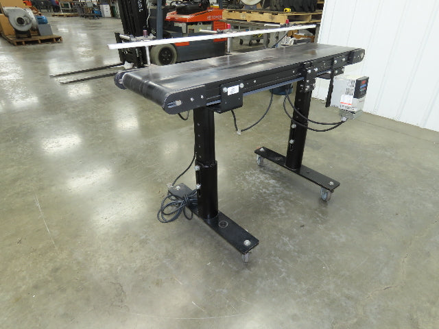 RL Craig RLC250-12-4 Low Profile Belt Conveyor 12"W x 48"L 115V Variable Speed