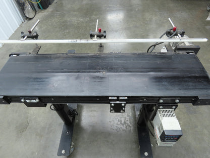 RL Craig RLC250-12-4 Low Profile Belt Conveyor 12"W x 48"L 115V Variable Speed