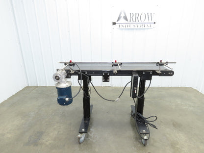 RL Craig RLC250-12-4 Low Profile Belt Conveyor 12"W x 48"L 115V Variable Speed