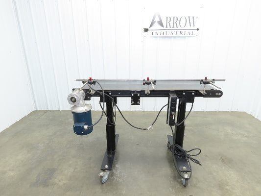 RL Craig RLC250-12-4 Low Profile Belt Conveyor 12"W x 48"L 115V Variable Speed