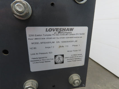 Loveshaw SP304 Little David 120V Carton Sealer Case Sealing Top Fold Box Taper