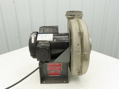 Cincinnati Fan PB-10A Centrifugal Radial Blower 884 CFM 1Hp 115/230V 1PH 6x5"