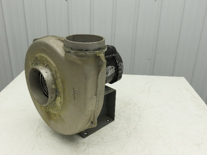 Cincinnati Fan PB-10A Centrifugal Radial Blower 884 CFM 1Hp 115/230V 1PH 6x5"