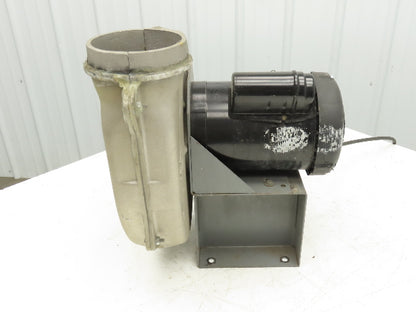 Cincinnati Fan PB-10A Centrifugal Radial Blower 884 CFM 1Hp 115/230V 1PH 6x5"