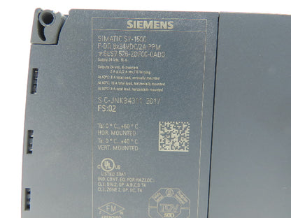 Siemens 6ES7 526-2BF00-0AB0 S7-1500 F Digital Output Module F-DQ 8x 24VDC 2A