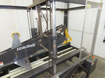 Loveshaw Little David 16SBX Automatic Case Sealer Box Taper Machine Flap Folder