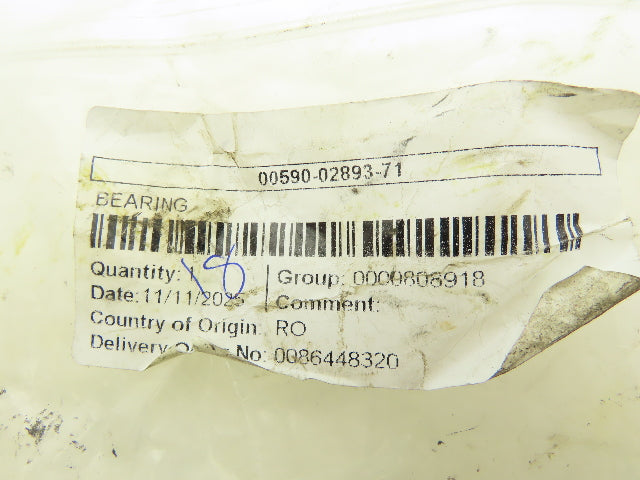 Toyota 00590-02893-71 OEM Forklift Bearing Class 25mm ID 62mm OD 2 Lot Of 8