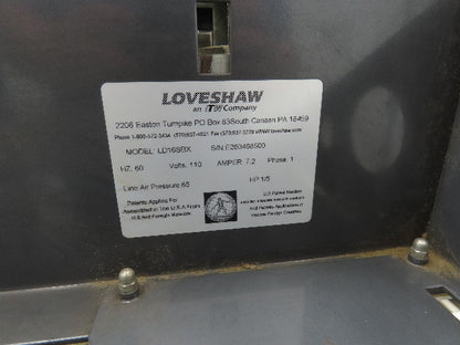 Loveshaw Little David 16SBX Automatic Case Sealer Box Taper Machine Flap Folder