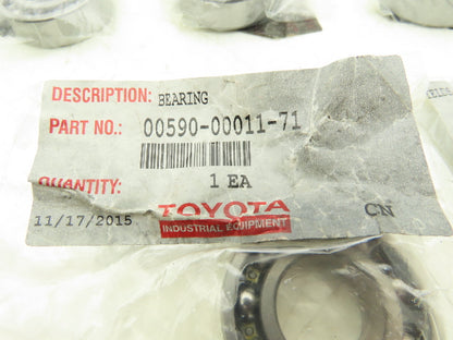 Toyota 00590-00011-71 OEM Forklift Load Wheel Assembly Bearing Lot Of 8