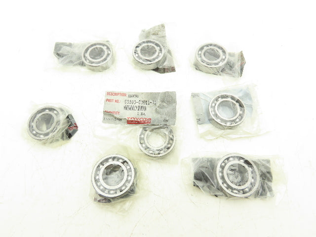 Toyota 00590-00011-71 OEM Forklift Load Wheel Assembly Bearing Lot Of 8