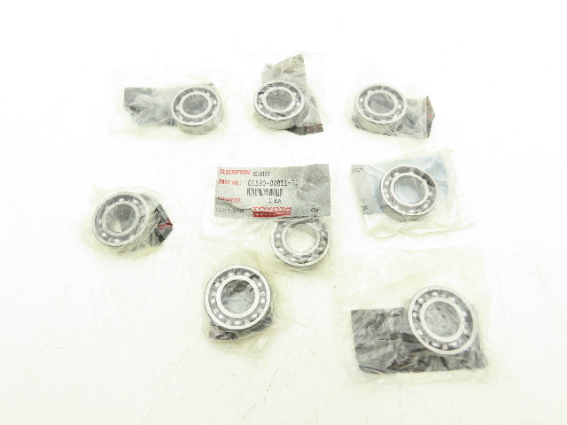 Toyota 00590-00011-71 OEM Forklift Load Wheel Assembly Bearing Lot Of 8