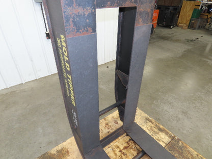 Kawaguchi KM2000 Injection Mold Tipper Upender 2000lbs Rotator 22" Wide Coil Bin