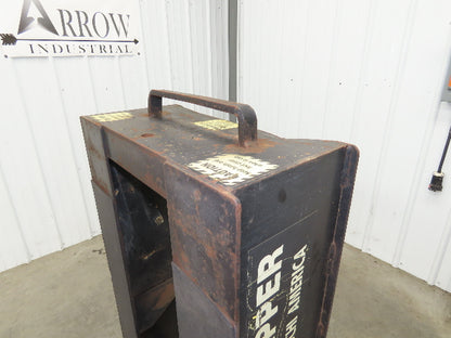 Kawaguchi KM2000 Injection Mold Tipper Upender 2000lbs Rotator 22" Wide Coil Bin