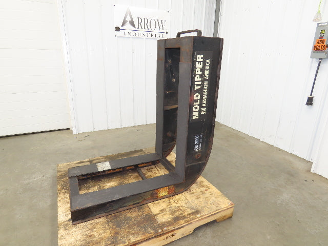 Kawaguchi KM2000 Injection Mold Tipper Upender 2000lbs Rotator 22" Wide Coil Bin