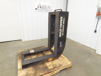 Kawaguchi KM2000 Injection Mold Tipper Upender 2000lbs Rotator 22" Wide Coil Bin