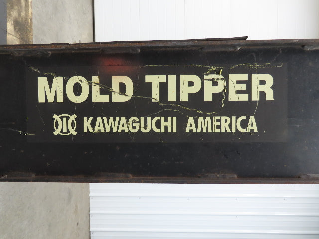 Kawaguchi KM2000 Injection Mold Tipper Upender 2000lbs Rotator 22" Wide Coil Bin
