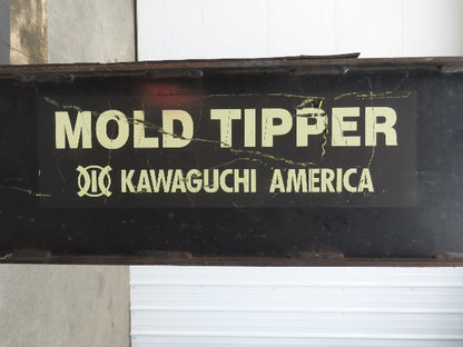 Kawaguchi KM2000 Injection Mold Tipper Upender 2000lbs Rotator 22" Wide Coil Bin