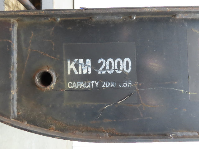 Kawaguchi KM2000 Injection Mold Tipper Upender 2000lbs Rotator 22" Wide Coil Bin