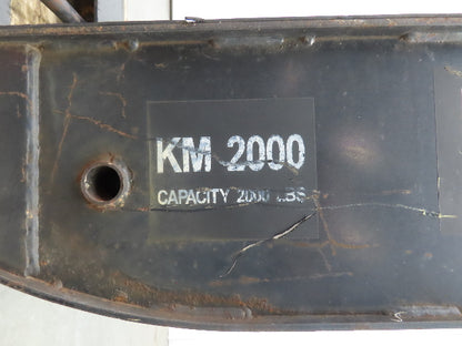Kawaguchi KM2000 Injection Mold Tipper Upender 2000lbs Rotator 22" Wide Coil Bin