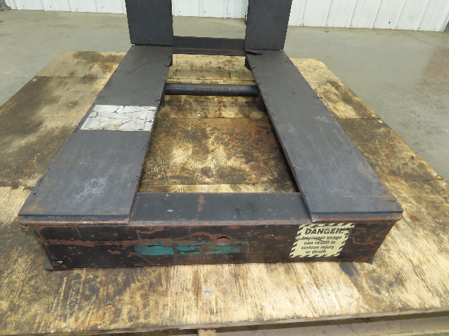 Kawaguchi KM2000 Injection Mold Tipper Upender 2000lbs Rotator 22" Wide Coil Bin