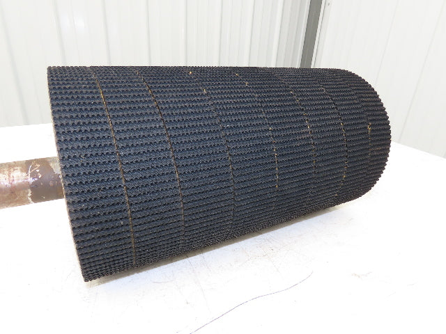 Intelligrated 4852716 Conveyor Grip Top Pulley 8" Dia 14.75"W 1-11/16" Shaft