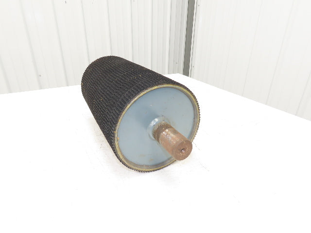 Intelligrated 4852716 Conveyor Grip Top Pulley 8" Dia 14.75"W 1-11/16" Shaft