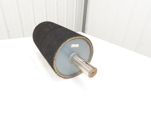Intelligrated 4852716 Conveyor Grip Top Pulley 8" Dia 14.75"W 1-11/16" Shaft