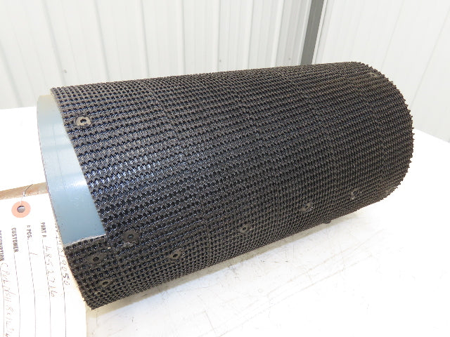 Intelligrated 4852716 Conveyor Grip Top Pulley 8" Dia 14.75"W  1-11/16" Shaft