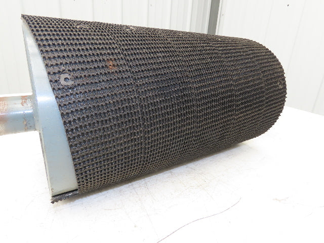 Intelligrated 4852716 Conveyor Grip Top Pulley 8" Dia 14.75"W  1-11/16" Shaft