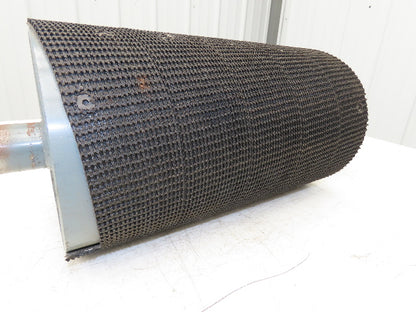 Intelligrated 4852716 Conveyor Grip Top Pulley 8" Dia 14.75"W  1-11/16" Shaft
