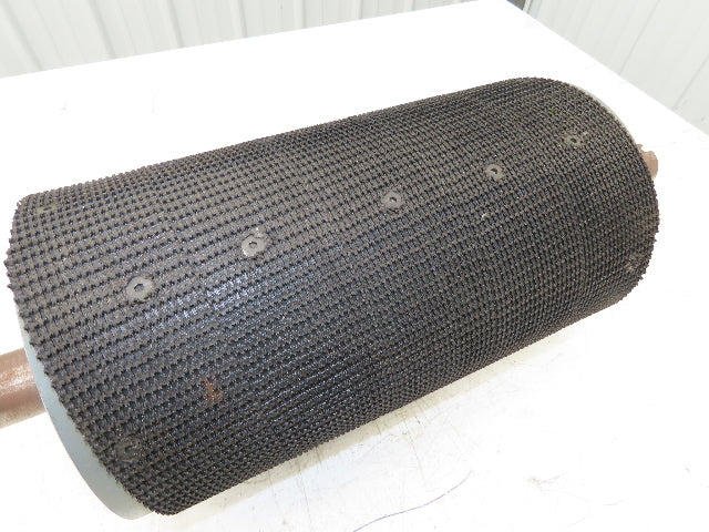 Intelligrated 4852716 Conveyor Grip Top Pulley 8" Dia 14.75"W  1-11/16" Shaft