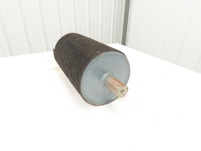 Intelligrated 4852716 Conveyor Grip Top Pulley 8" Dia 14.75"W  1-11/16" Shaft