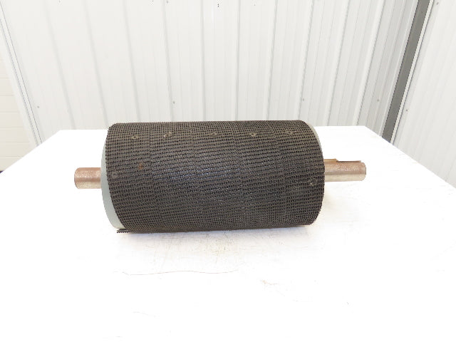 Intelligrated 4852716 Conveyor Grip Top Pulley 8" Dia 14.75"W  1-11/16" Shaft