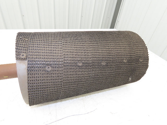 Intelligrated 4852716 Conveyor Grip Top Pulley 8" Dia 14.75"W  1-11/16" Shaft