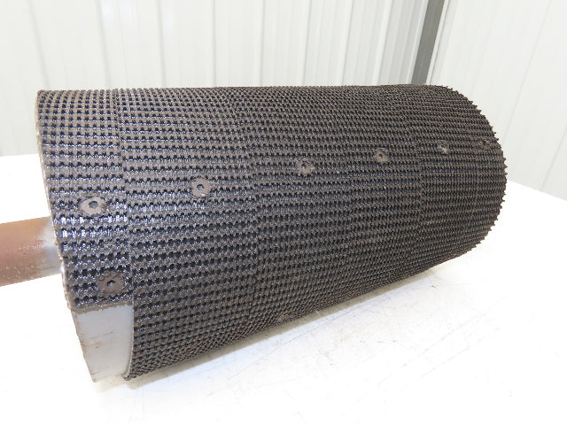 Intelligrated 4852716 Conveyor Grip Top Pulley 8" Dia 14.75"W  1-11/16" Shaft
