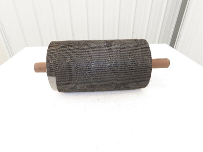 Intelligrated 4852716 Conveyor Grip Top Pulley 8" Dia 14.75"W  1-11/16" Shaft