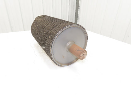 Intelligrated 4852716 Conveyor Grip Top Pulley 8" Dia 14.75"W  1-11/16" Shaft