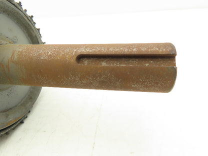 Intelligrated 4853016 Conveyor Grip Top Pulley 4" Dia 14.75"W  1-3/16" Shaft