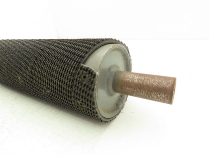 Intelligrated 4853016 Conveyor Grip Top Pulley 4" Dia 14.75"W  1-3/16" Shaft