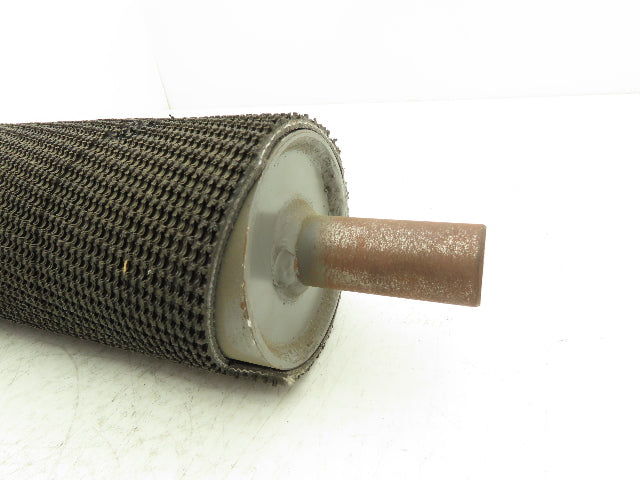 Intelligrated 4853016 Conveyor Grip Top Pulley 4" Dia 14.75"W  1-3/16" Shaft