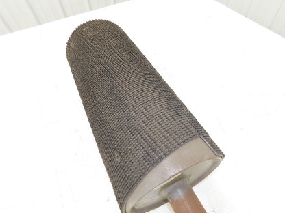 Intelligrated 4852416 Conveyor Grip Top Pulley 6" Dia 14.75"W  1-7/16" Shaft