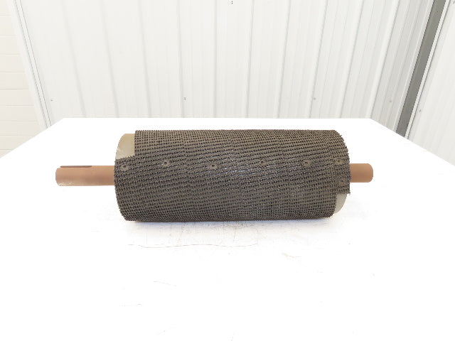Intelligrated 4852416 Conveyor Grip Top Pulley 6" Dia 14.75"W  1-7/16" Shaft