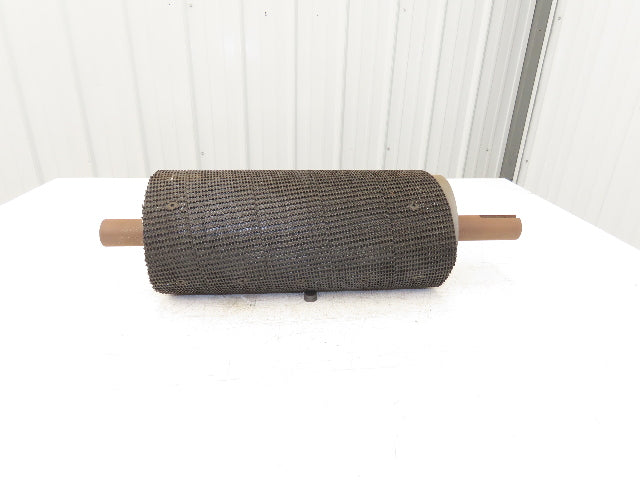 Intelligrated 4852416 Conveyor Grip Top Pulley 6" Dia 14.75"W  1-7/16" Shaft