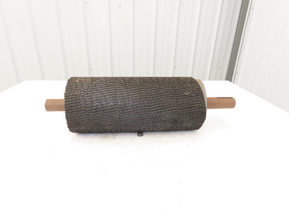 Intelligrated 4852416 Conveyor Grip Top Pulley 6" Dia 14.75"W  1-7/16" Shaft