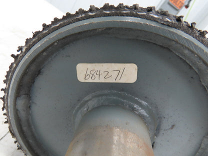 Intelligrated 684271 Conveyor Grip Pulley 6"Dia 14.75"W 1-15/16"x 1-7/16" Shaft