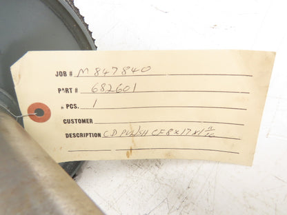 Intelligrated 682601 Conveyor Grip Top Pulley 8" Dia 17"W 1-11/16" Shaft